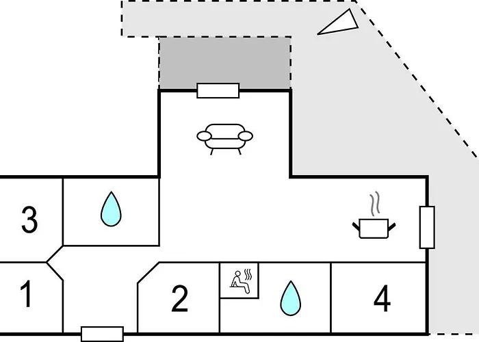Four-bedroom In Дом отдыха